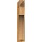 Ekena Millwork Westlake Rough Sawn Arts and Crafts Outlooker, Western Red Cedar, 6"W x 22"D x 30"H OUT06X22X30WTL03RWR - alternate 4